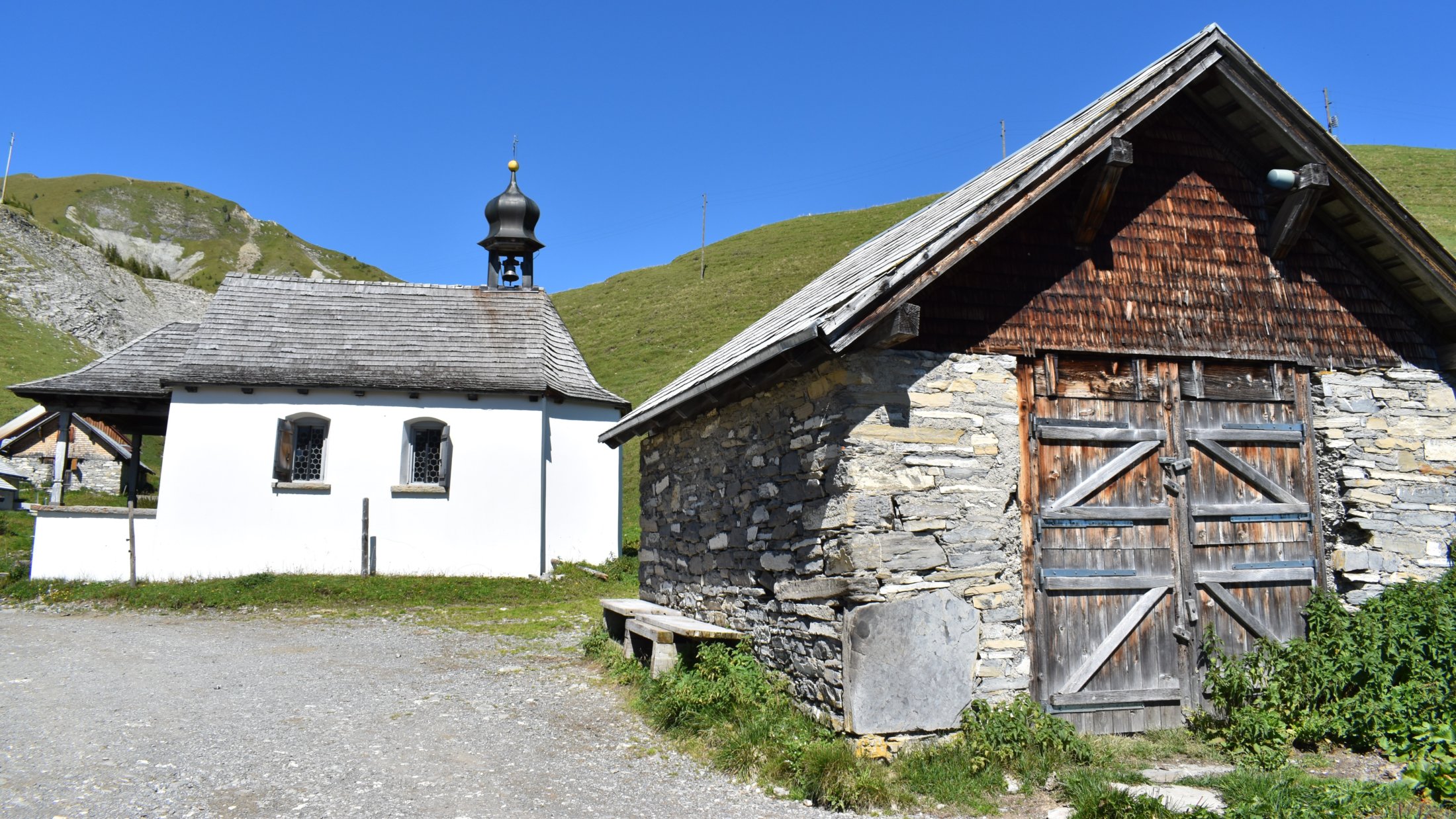 6 – Kapelle «Maria zum Schnee» – auf der Alp Breitenfeld.